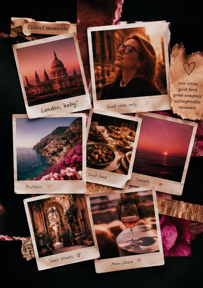 Collage template preview