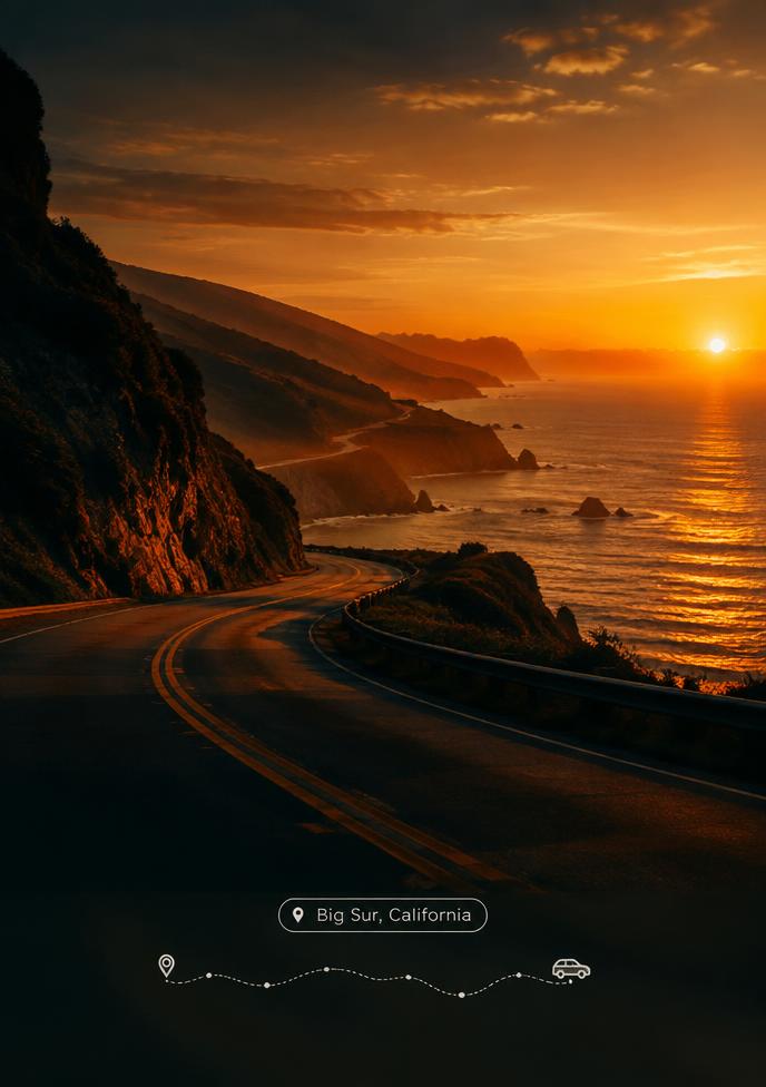 Travel template preview